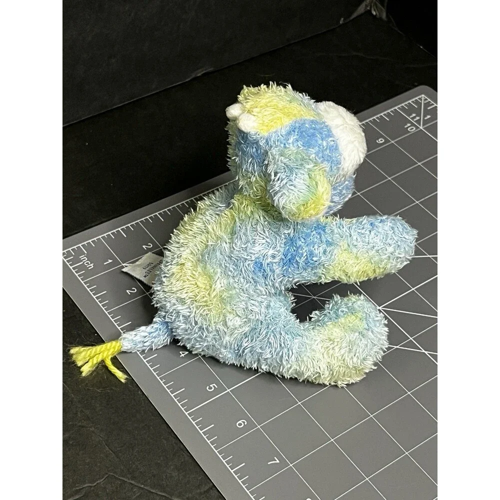 Baby Gund Sprinkles Hippo Soft Plush Rattle Toy Pastel Blue Yellow Lamb 58179